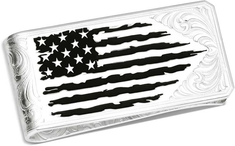 Montana Silversmiths Made in the USA Western Lifestyle Money Clip (American Made Strength) - Image 1